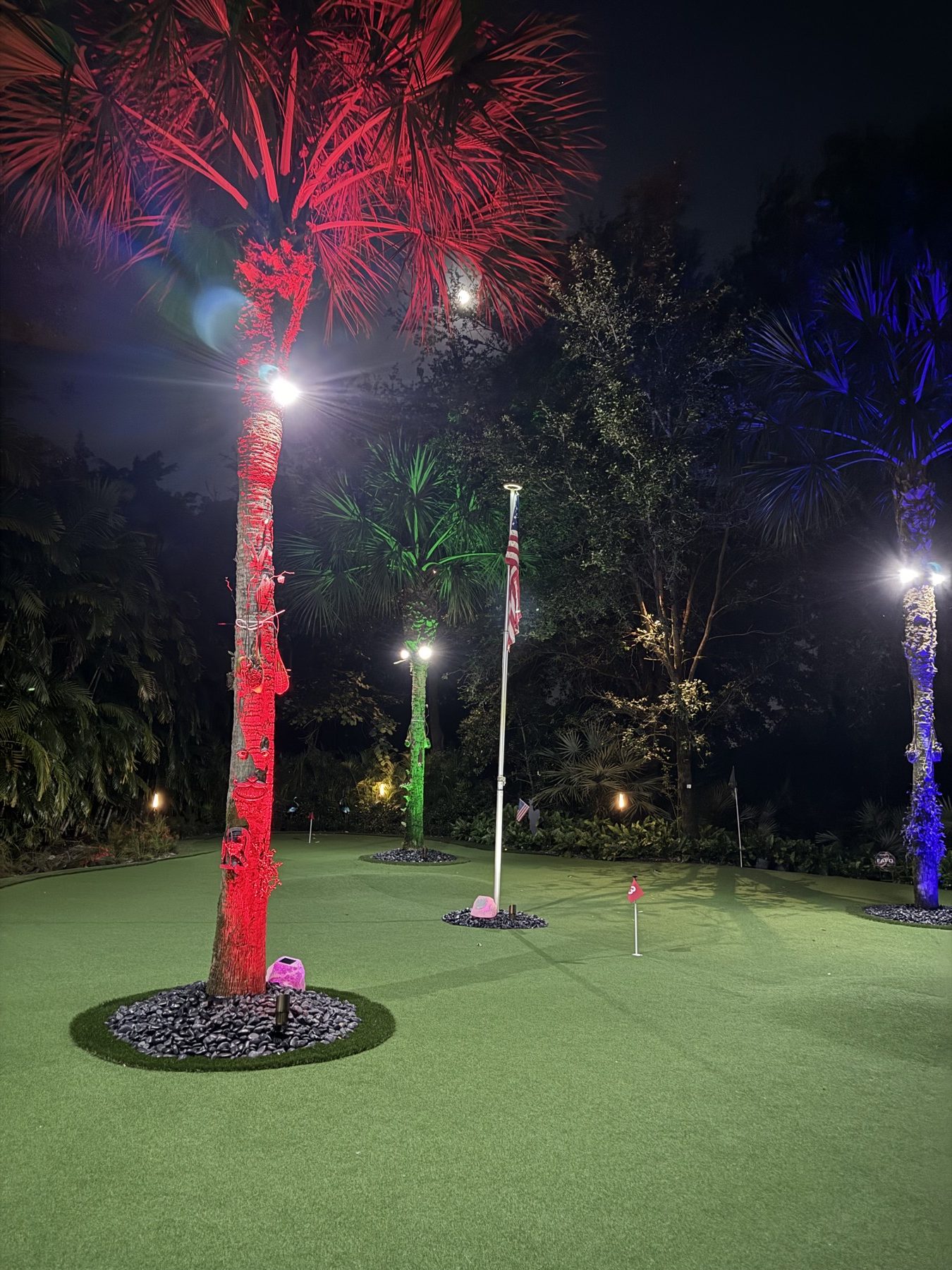 Night Putting Green